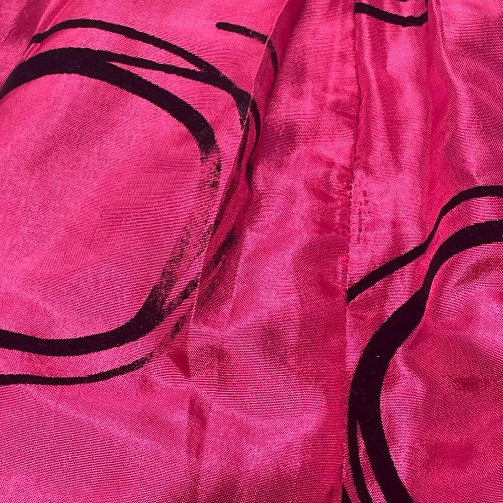 Lilybird Girls 2T Pink Black Velvet Tulle‎ Party Dress
